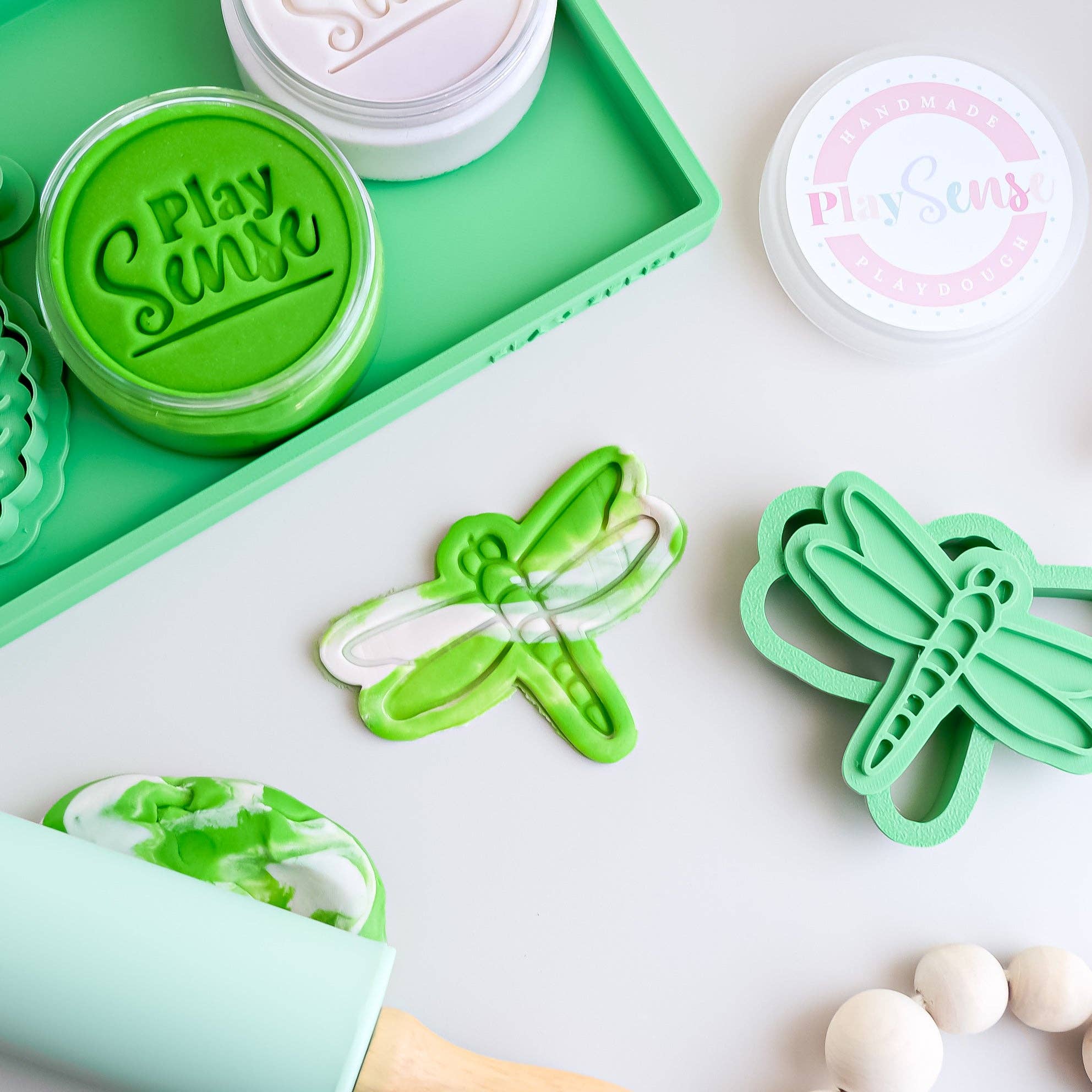 Eco Playdough Stamp | Insects: Dragon Fly