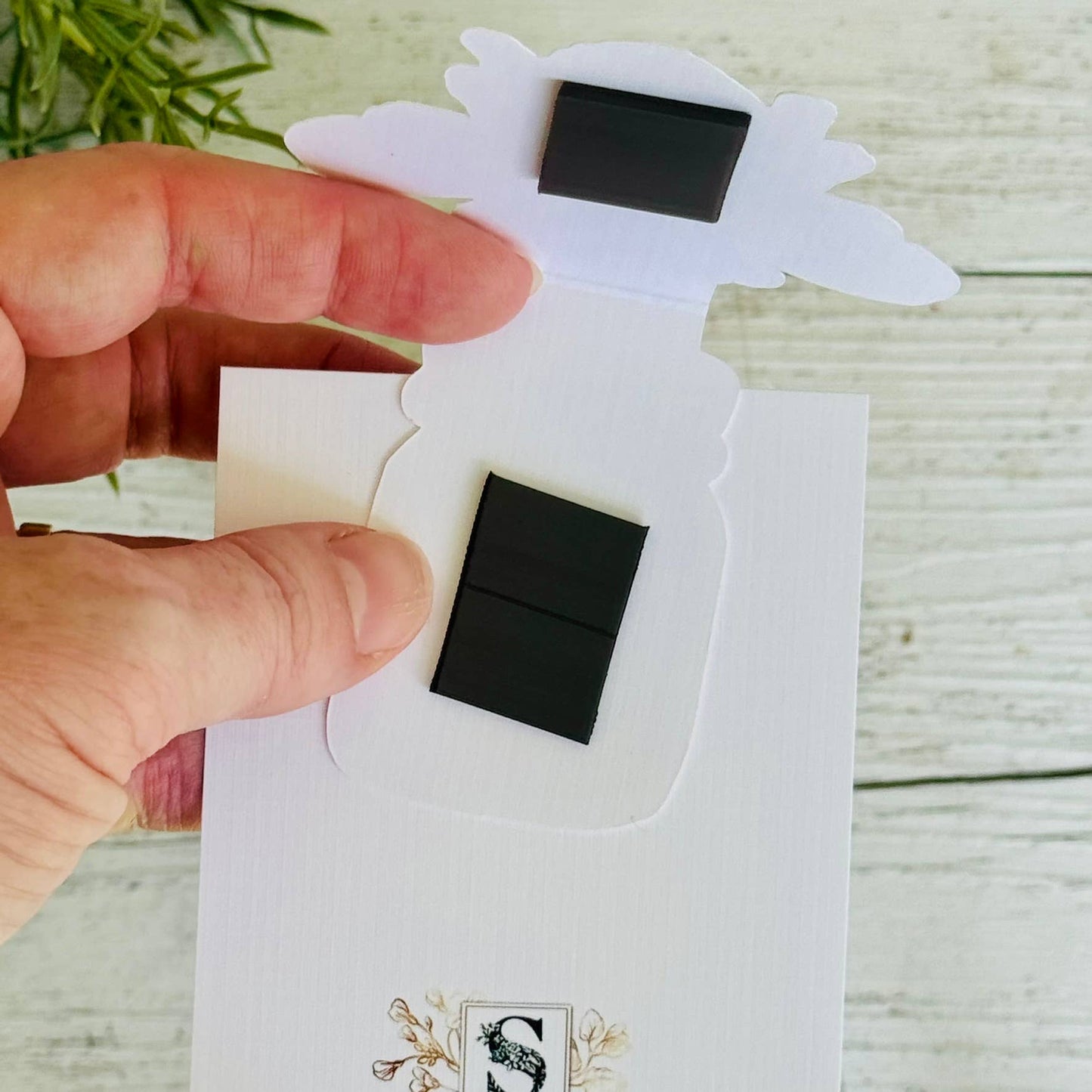 Bookmark | Magnetic | Pastel Butterfly