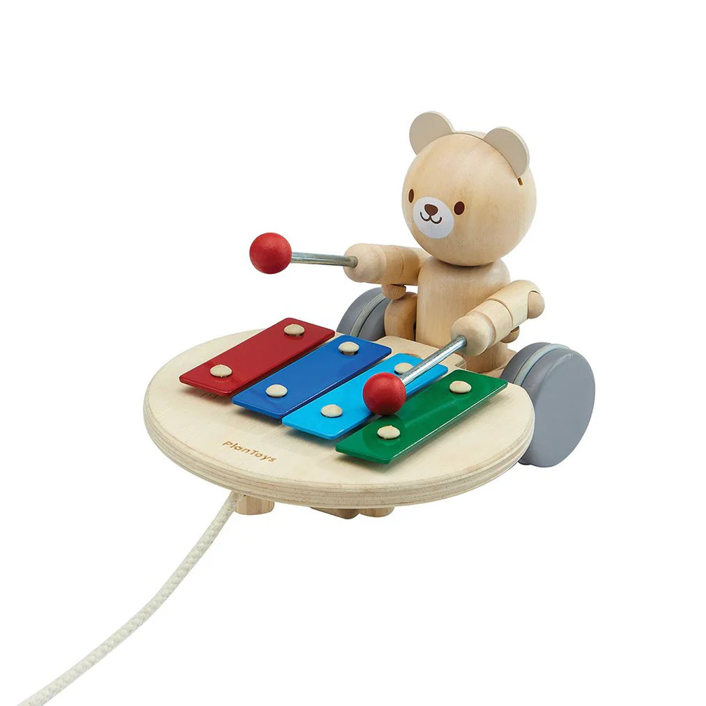 Pull-Along Musical Bear