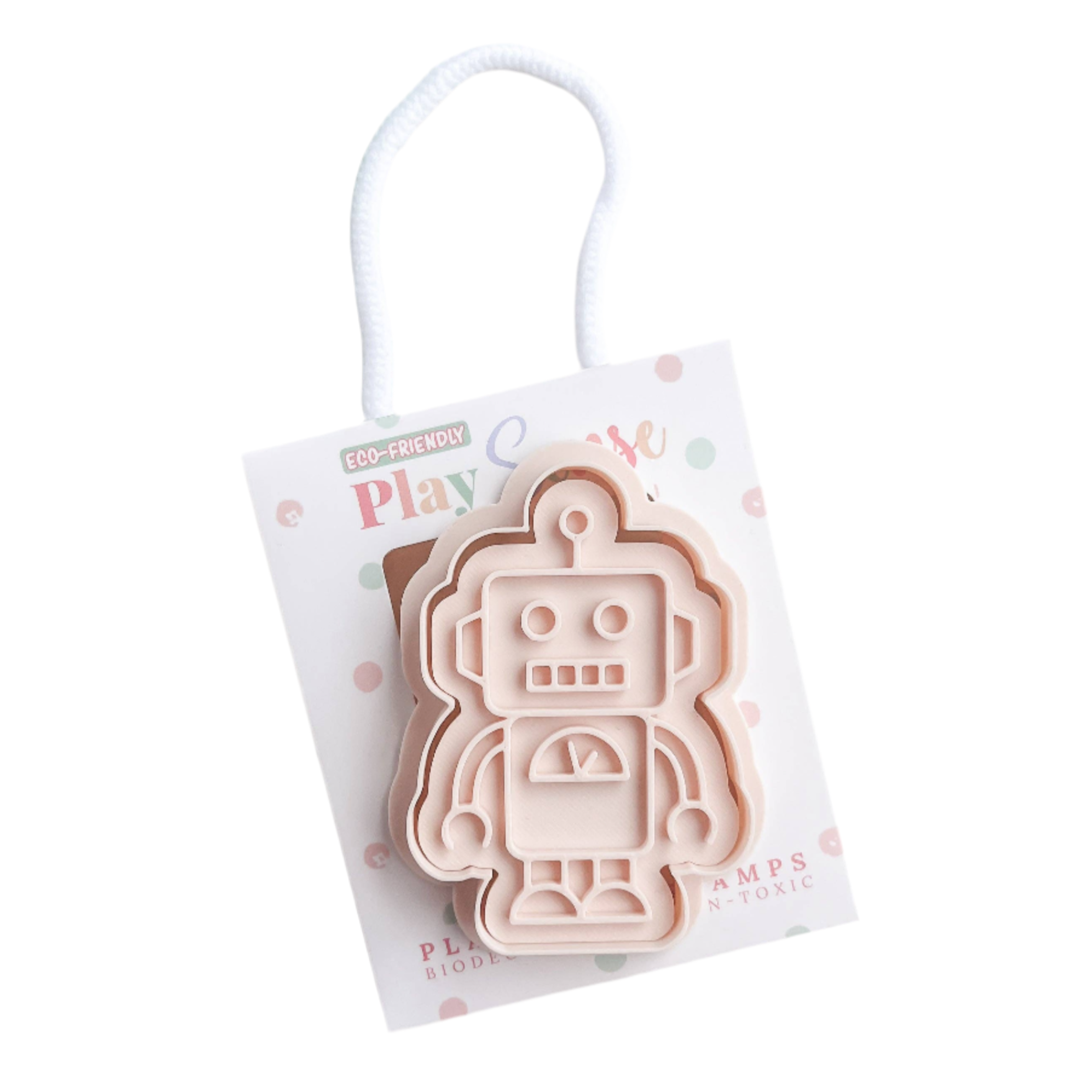 Eco Playdough Stamp | Dipsy Robot