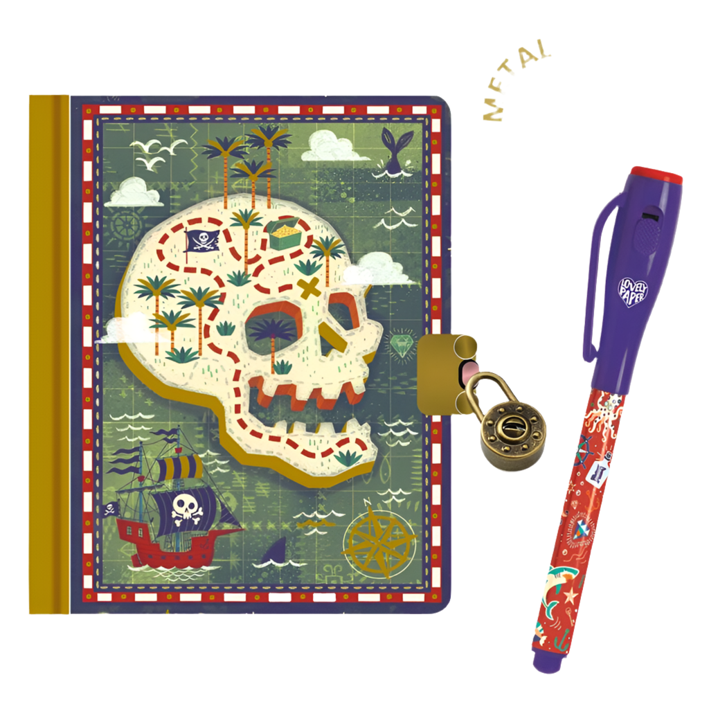 Carnet secret avec stylo magique - Steve