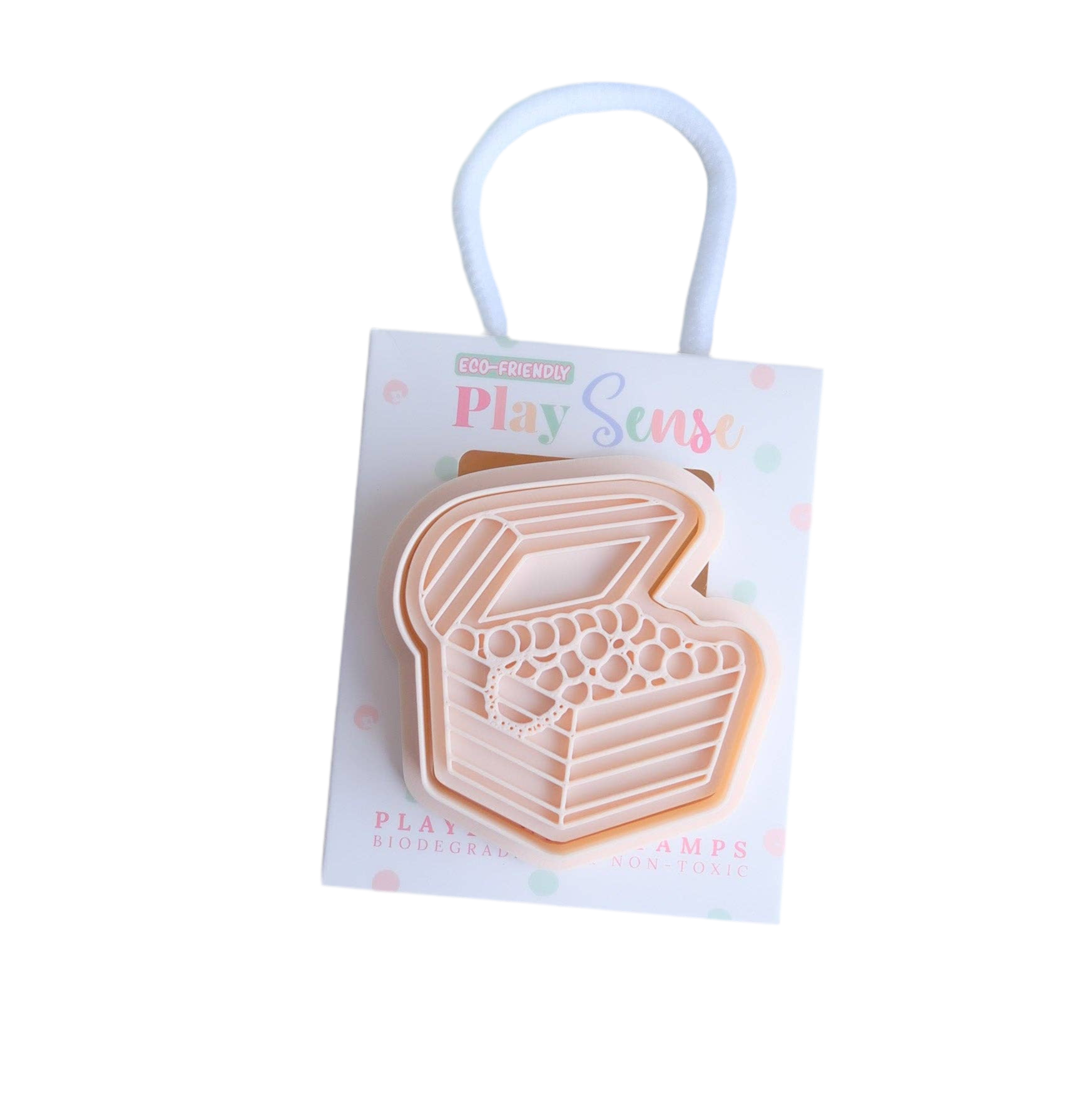 Playdough Stamp | Beige| Treasure Chest