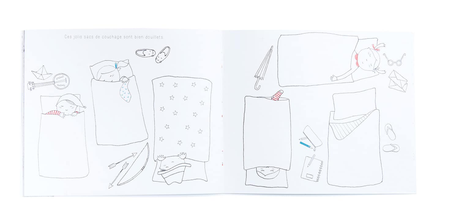 Aujourd Hui Colouring Book