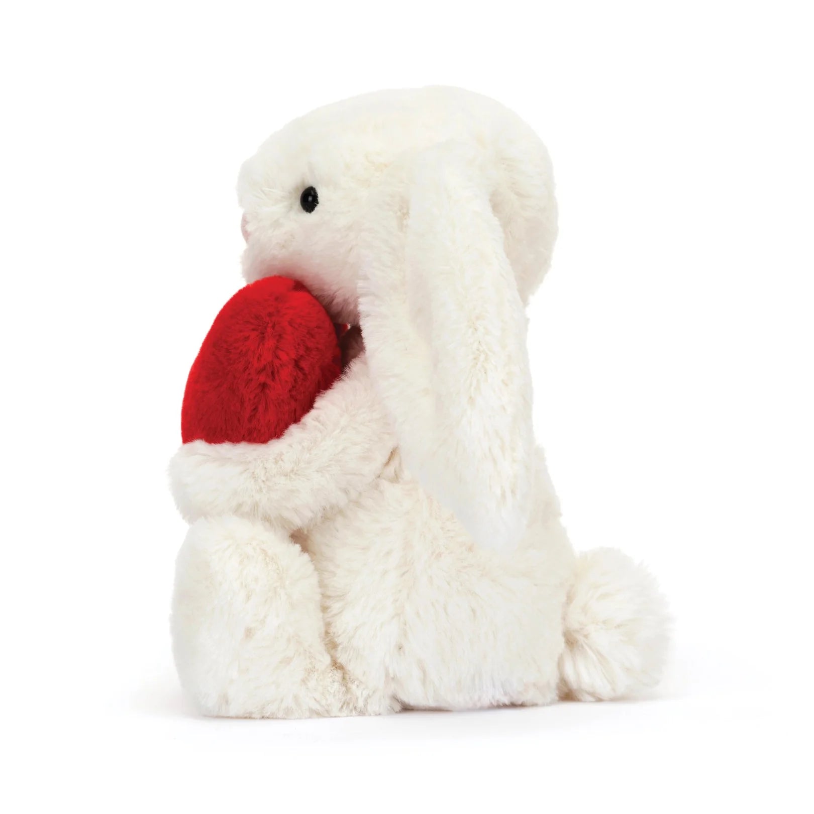 Bashful Red Love Heart Bunny - Small