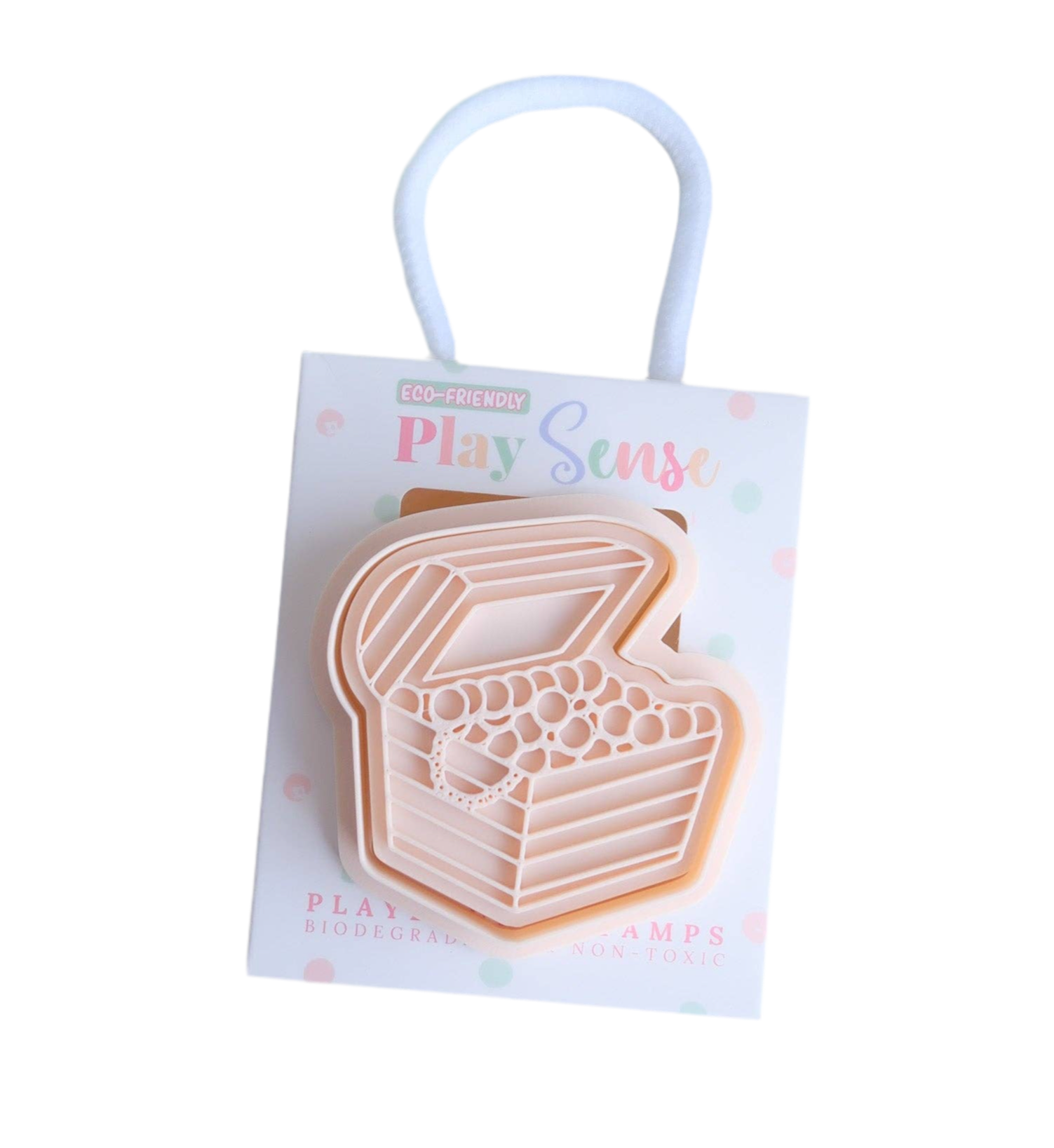 Playdough Stamp | Beige| Treasure Chest
