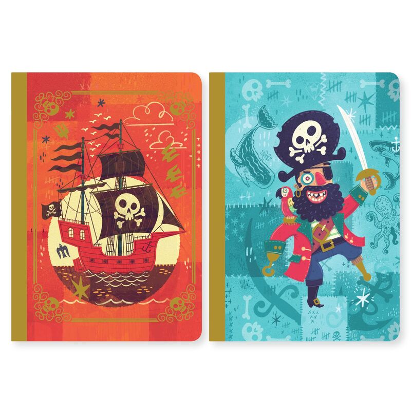 Steve Pirate Little Notebook Set