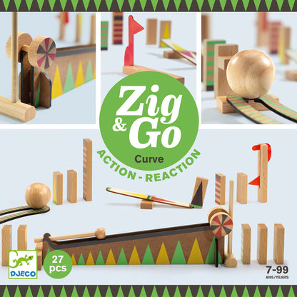 Zig & Go Action Reaction - 27pcs