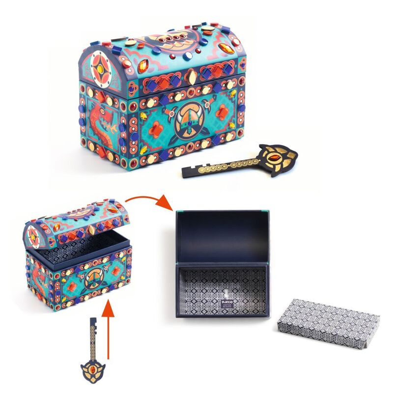 DIY Super Treasure Chest (with secret compartment)