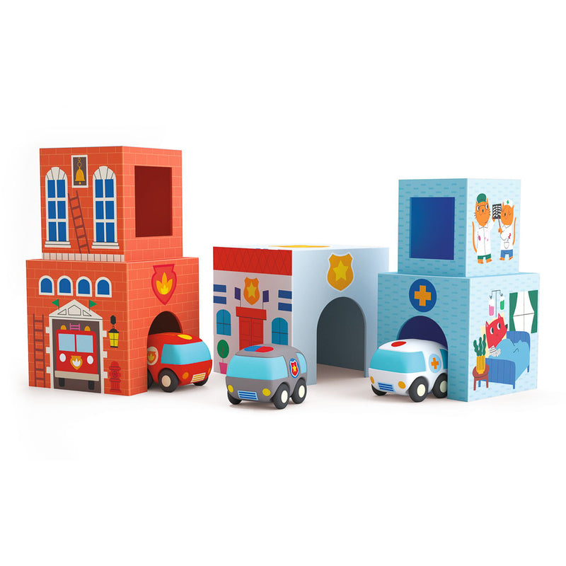 Topani Car Playset