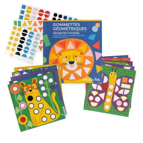 Les Toupitis Geometric Stickers