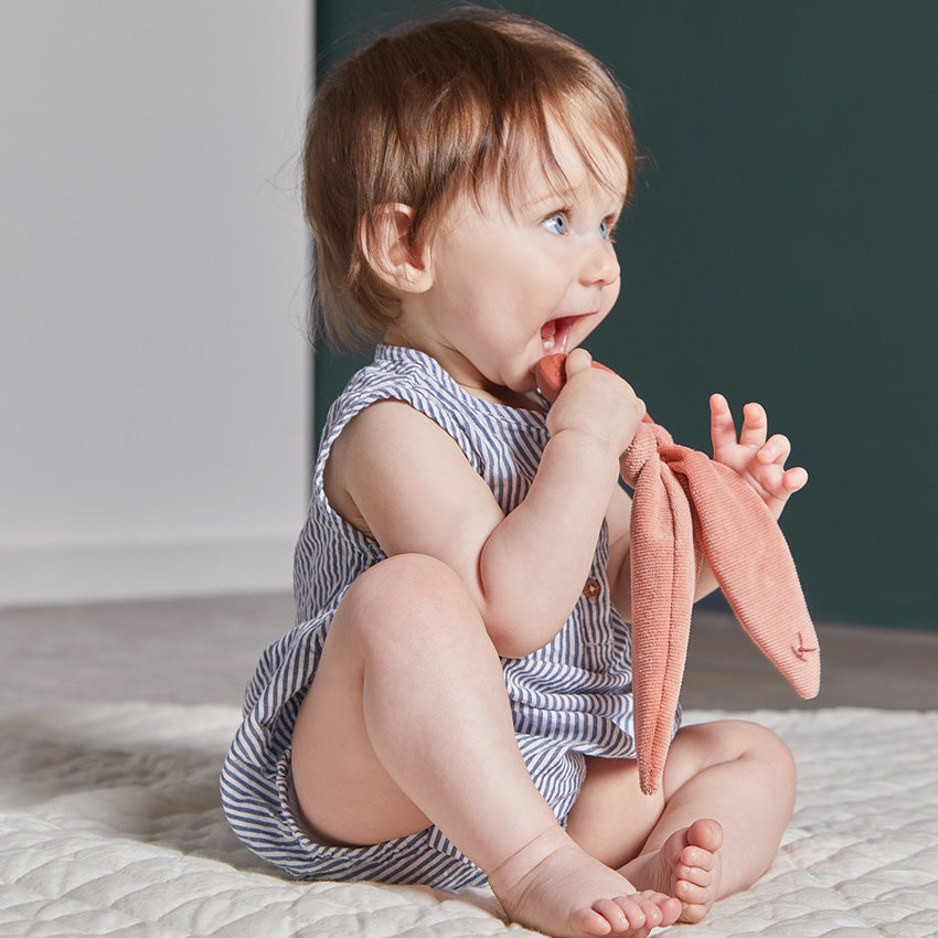 Lapinoo Rabbit Teether Terracotta