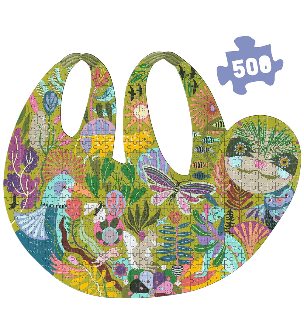 Sloth Shaped Art Puzzle 500pc