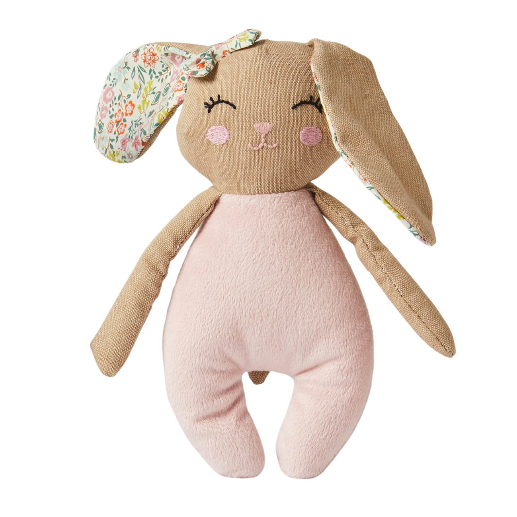 Jiggle & Giggle Blue Bunny Small Ultra Plush Baby/Children's Soft