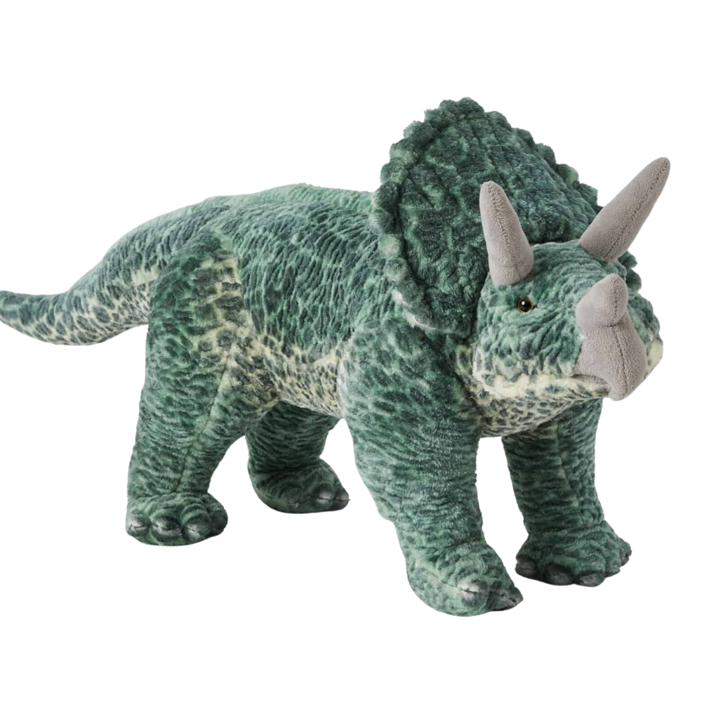 Large Standing Dino Triceratops