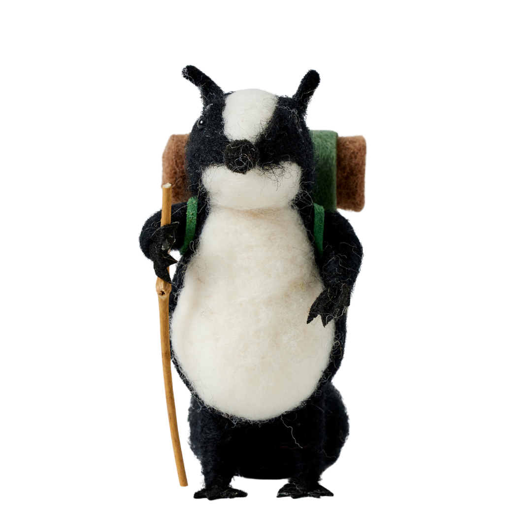 Mouffette en feutre Inka