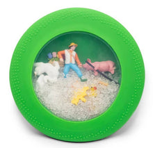 Green silicone pee-a-book game - Jellystone Designs