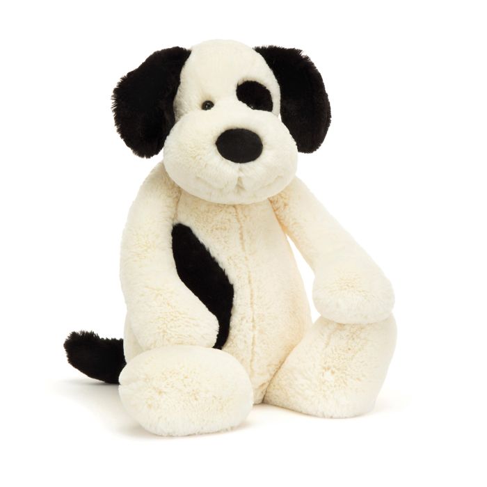 Bashful Black & Cream Puppy - REALLY BIG