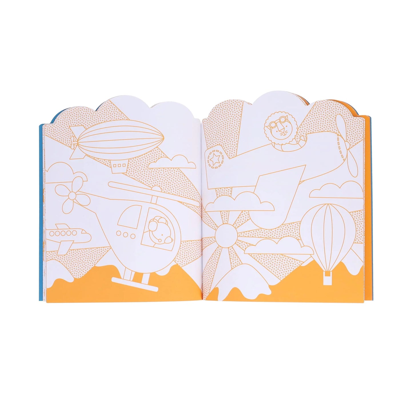 Coloring Book + Stickers - Vehicles