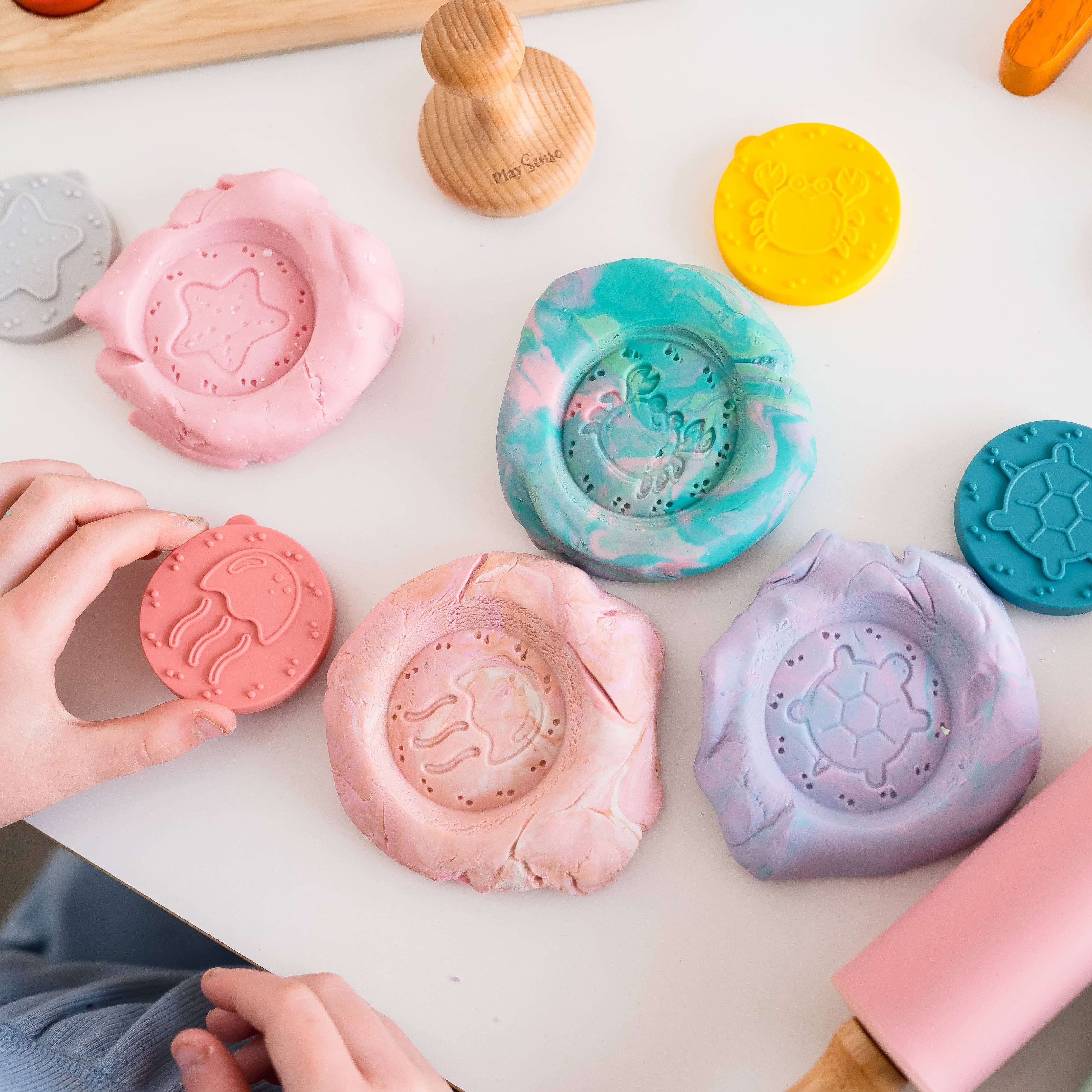 Playdough Stamp Set | Under the Sea