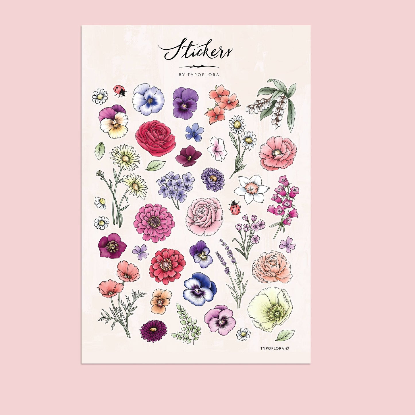 Sticker Sheet - Garden Party