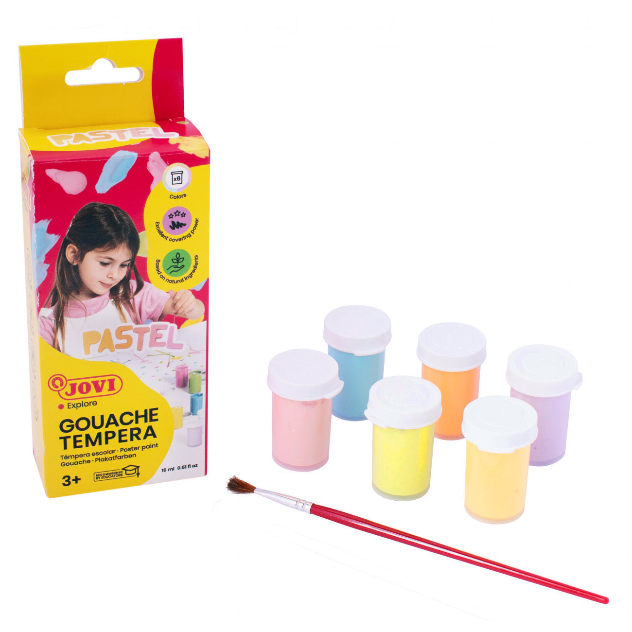 Peintures pour affiches Gouache Tempera (Pastel)