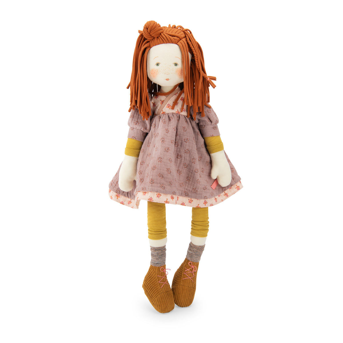 Moulin Roty Les Rosalies Capucine 54 cm rag doll, front view