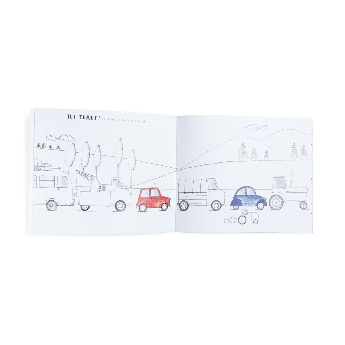 Aujourd Hui Colouring Book