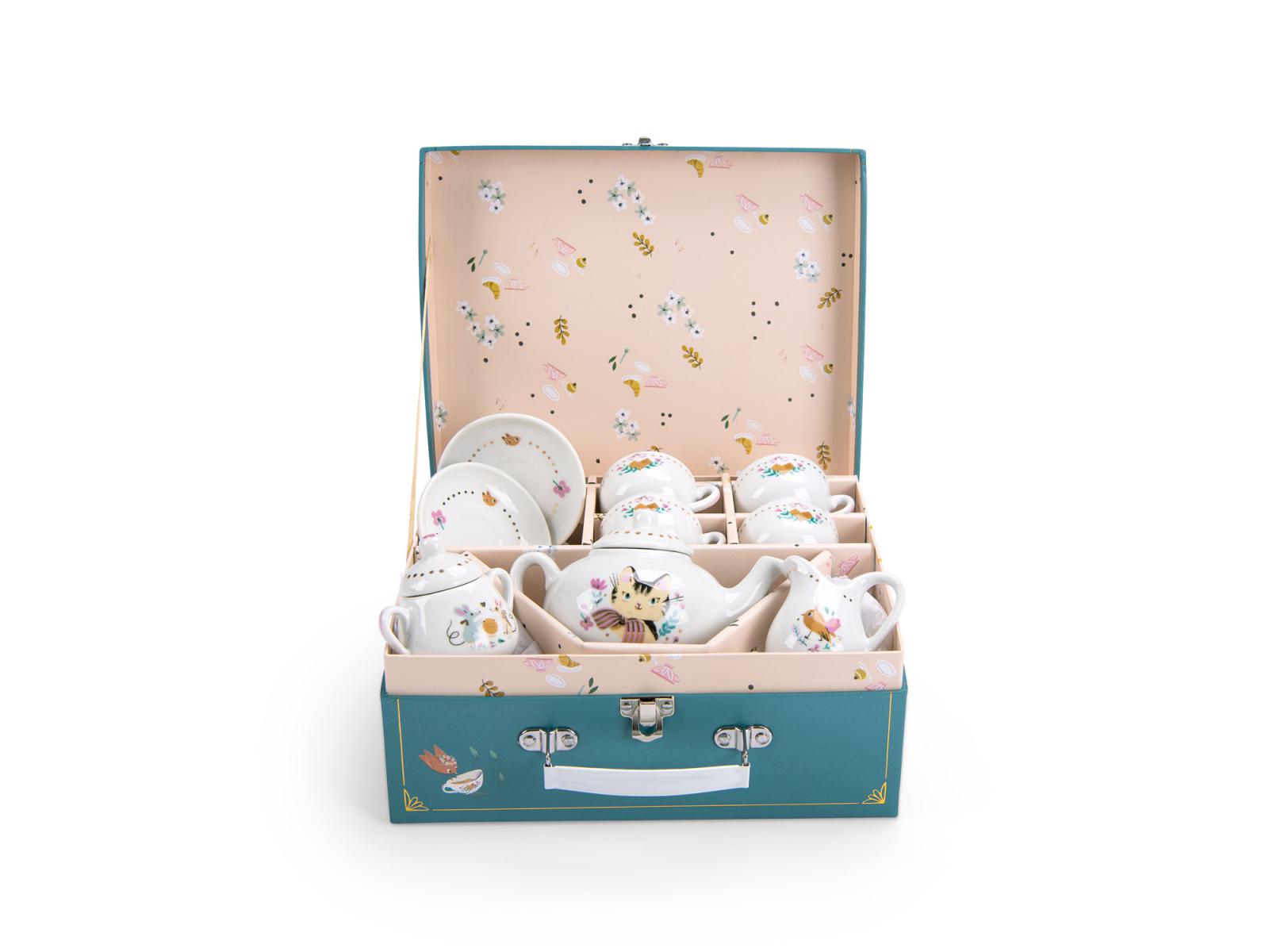 Les Parisiennes Ceramic Tea Set