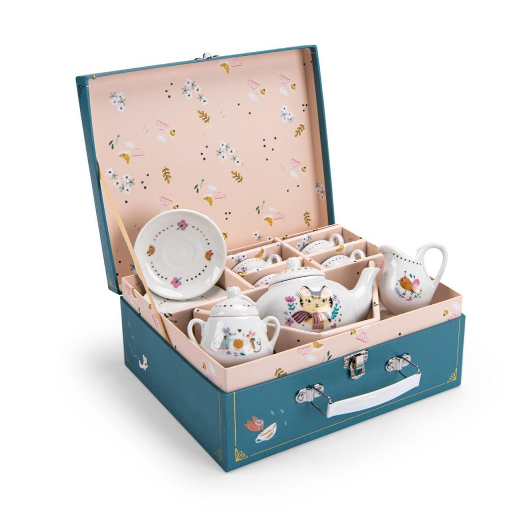 Les Parisiennes Ceramic Tea Set