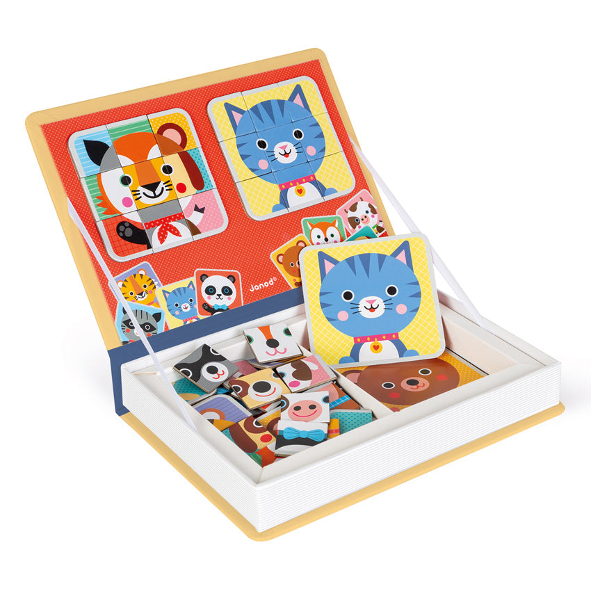 Mix and Match Magnetibook Janod Magnetic Book Games