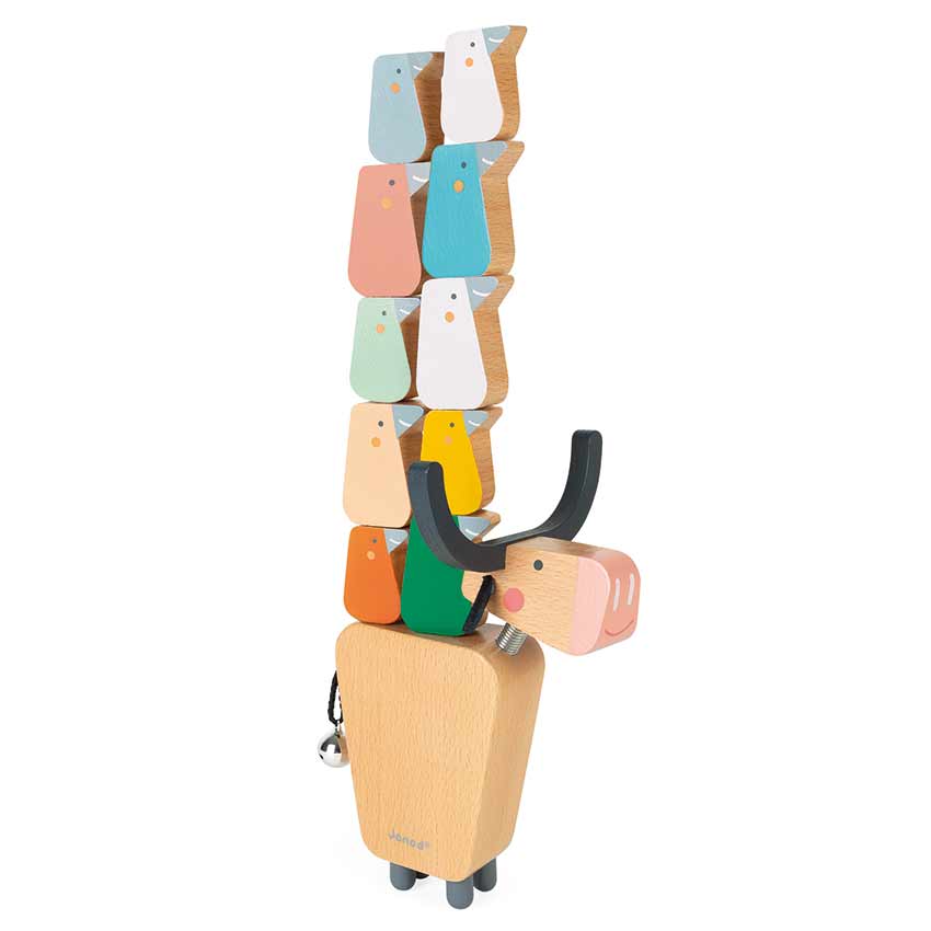 Buffalo Balancing Game Janod send-a-toy.myshopify.com Stacking Toys