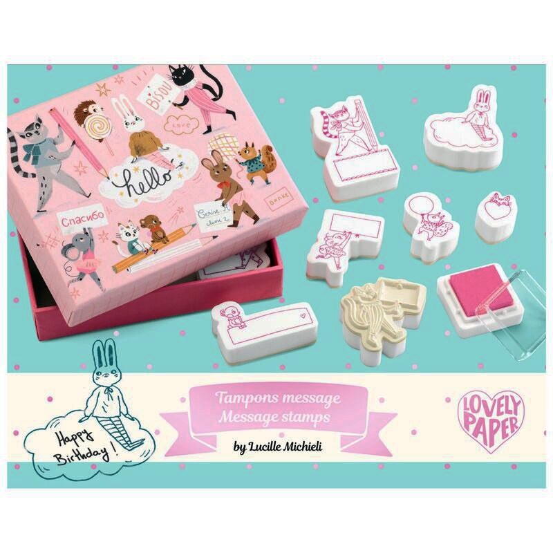 Lucille Message Stamp Set