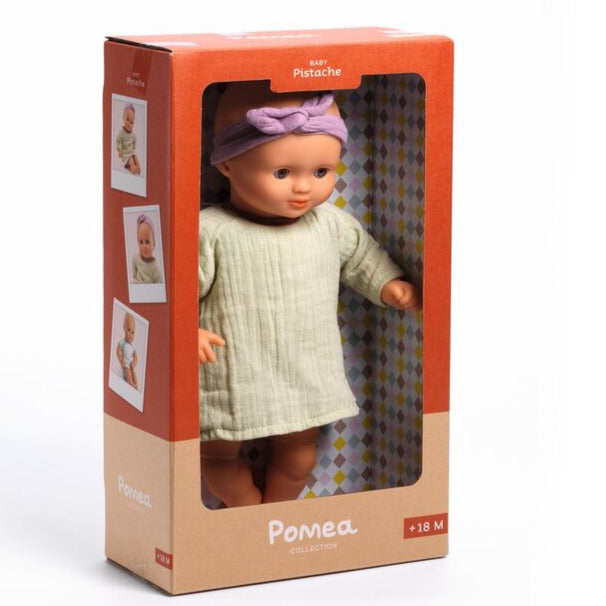 Baby Pistachio Pomea Soft Body Doll