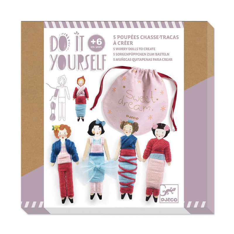 Do It Yourself Sweet Night woory dolls kit - Djeco