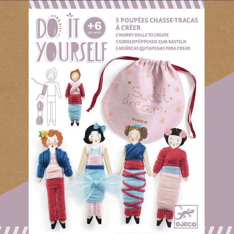 Do It Yourself Sweet Night woory dolls kit - Djeco