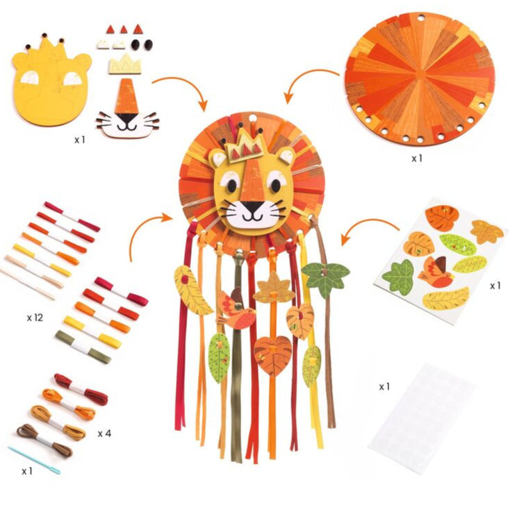 DIY Little Lion Dreamcatcher