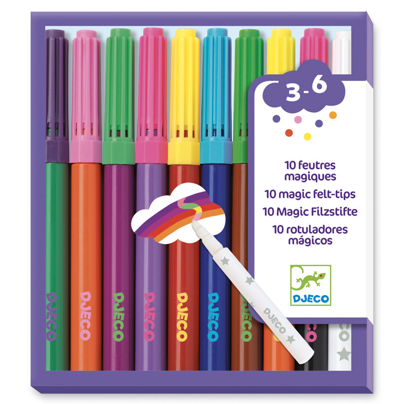 Magic Felt Tip Markers Djeco Paints | Pencils | Markers