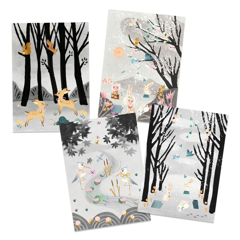 L'atelier artistique des dernières chutes de neige