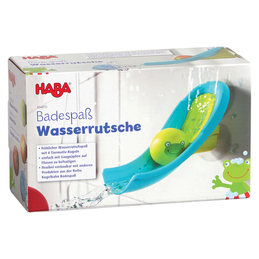 Bathing Bliss Water slide Haba Bath Toys