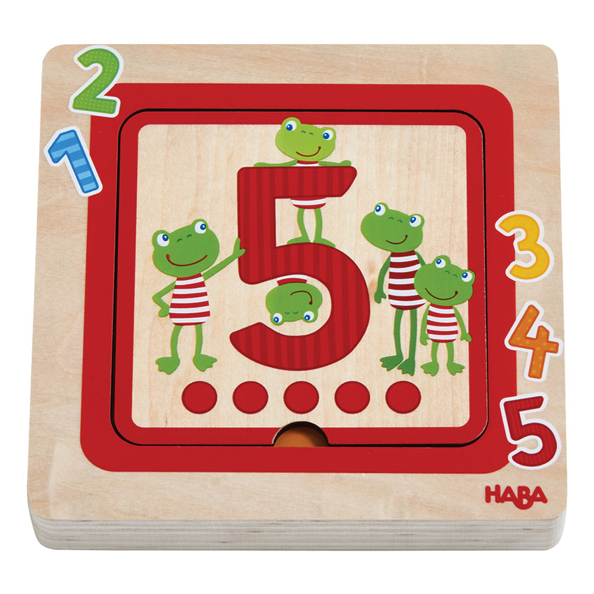 5 Layer Counting Puzzle Haba Puzzles