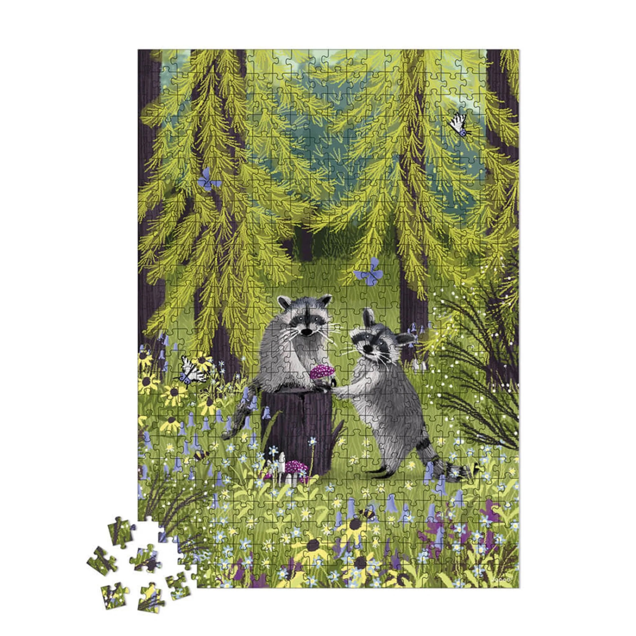 Puzzle Raccoon Bandits - 500 Piece