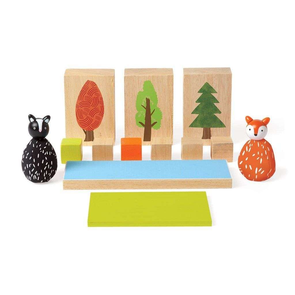 MiO Woodland Set - Fox and Skunk Manhattan Toy Doll Houses | Furniture