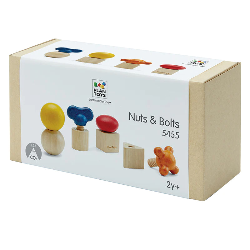 Plan Toys Nuts and Bolts set in retail box