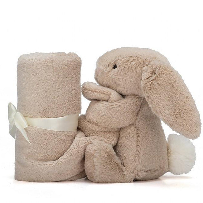 Bashful Beige Bunny Soother Jellycat Comforters and Doudous