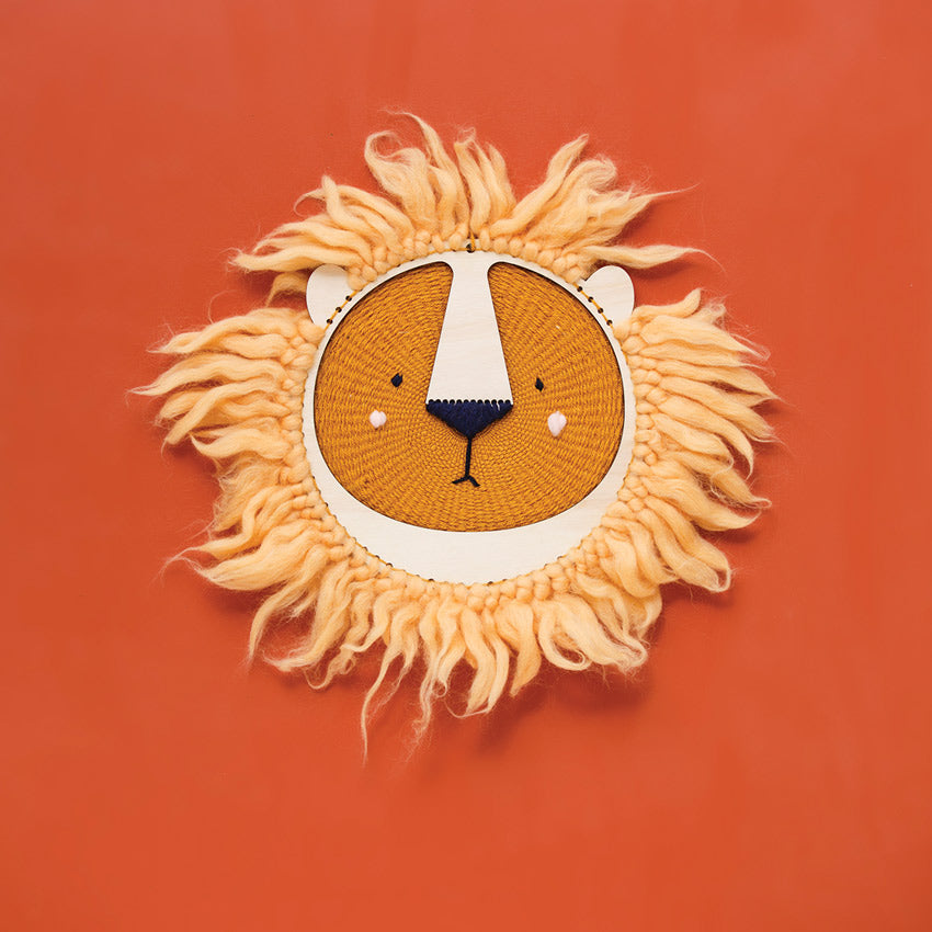 Wall Decor Weaving Kit - Lion - Sozo