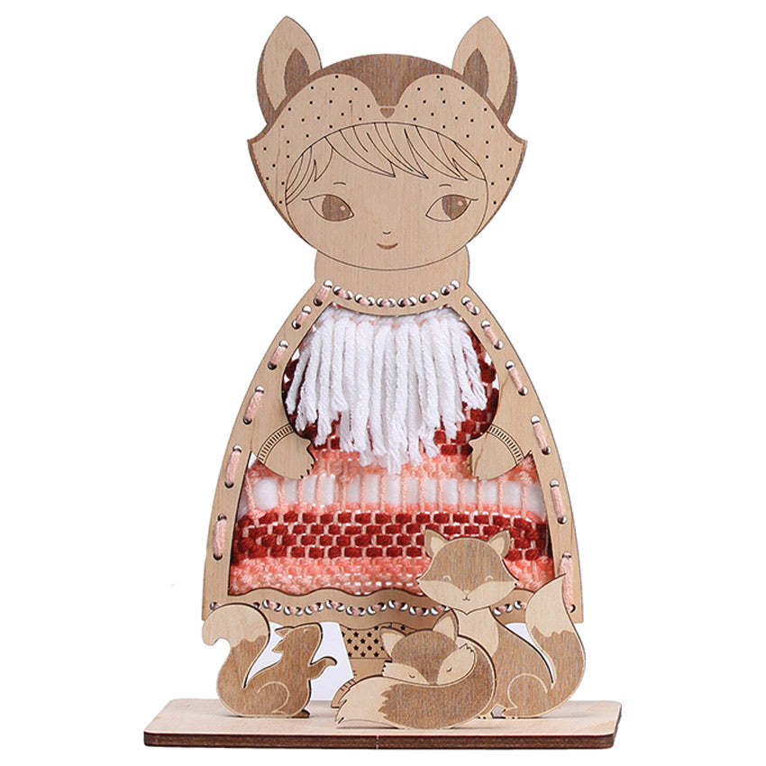 Dress-Up Doll Weaving Kit - Fox Sozo