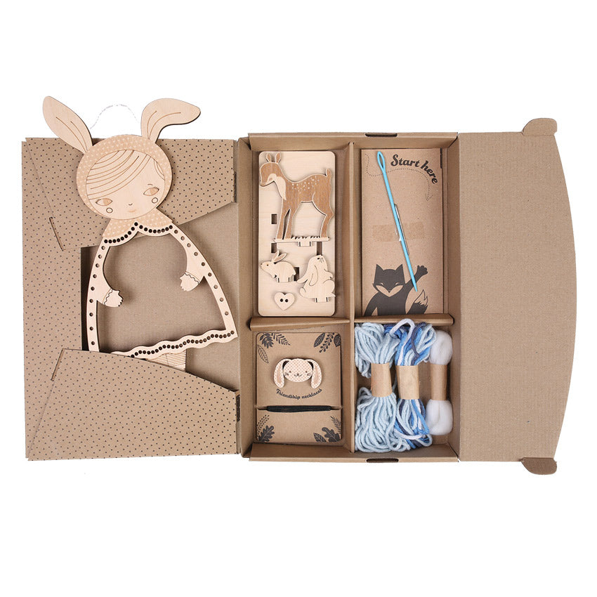 Dress-Up Doll Weaving Kit - Bunny - Sozo