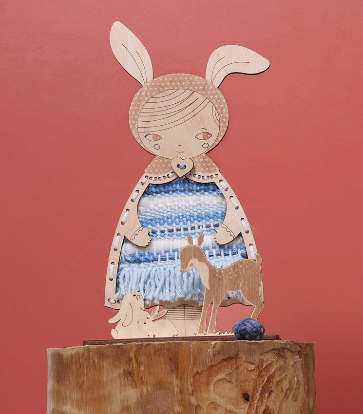 Dress-Up Doll Weaving Kit - Bunny - Sozo