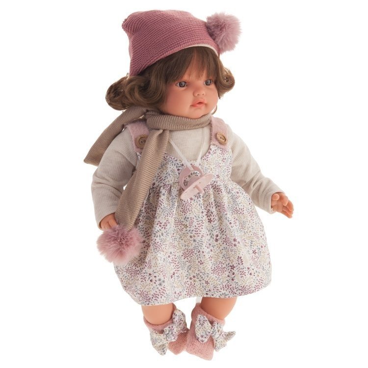 Beni Brunette 42cm Crying Doll Antonio Juan 