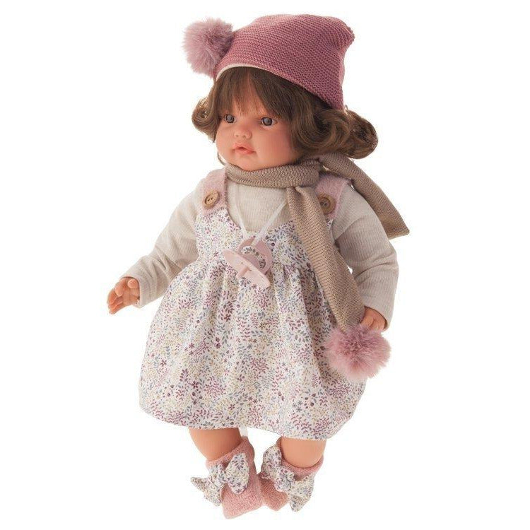 Beni Brunette 42cm Crying Doll Antonio Juan